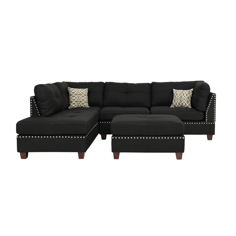 Milani 3 - Piece Upholstered Sectional