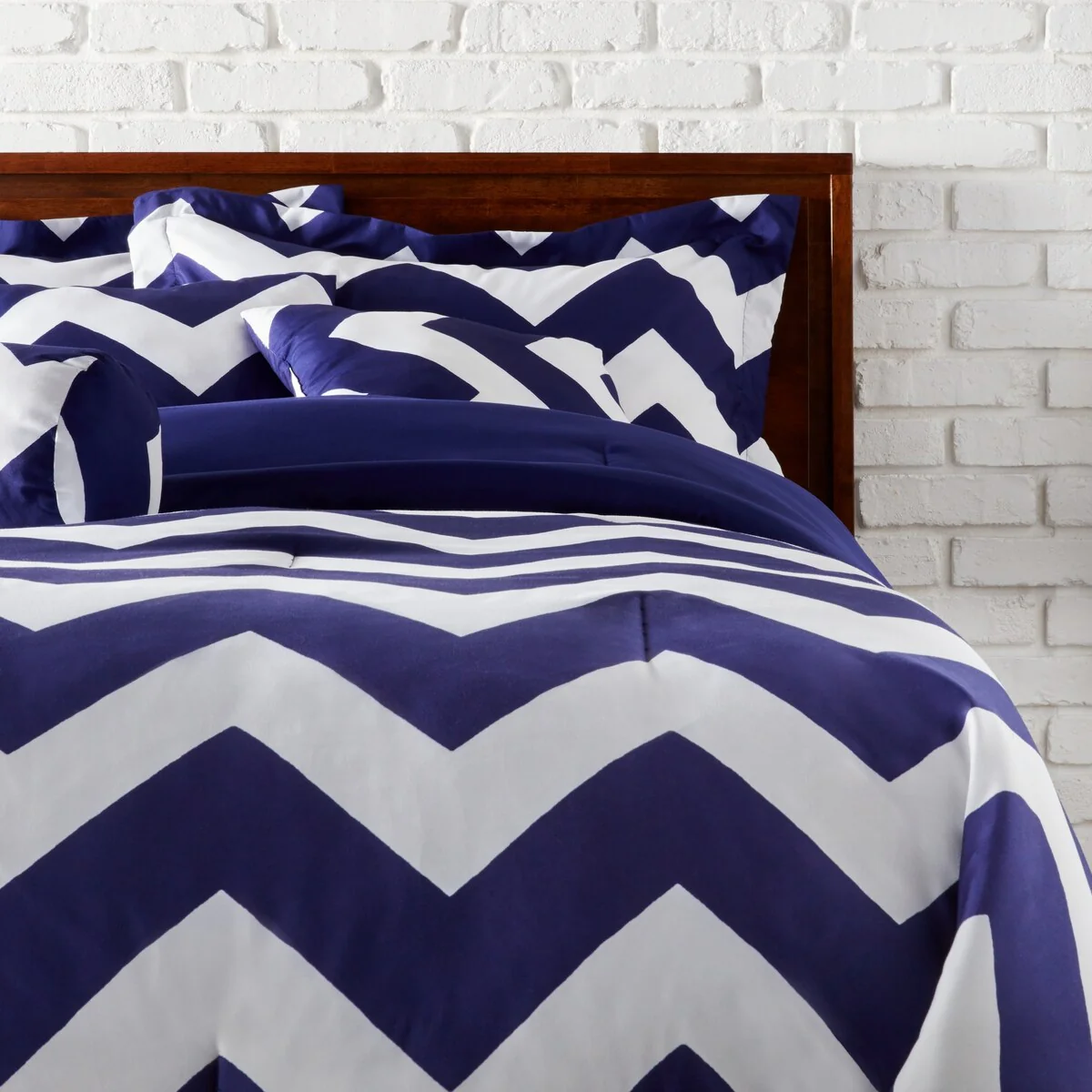 3 Piece Chevron Duvet Cover & Sham Covers Set