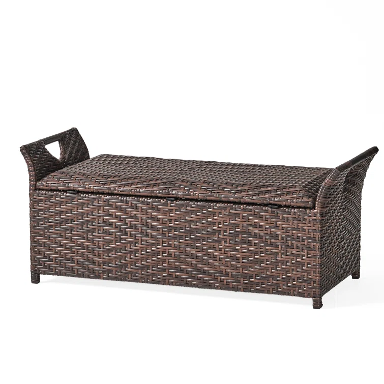 Quinto Wicker Outdoor Bench