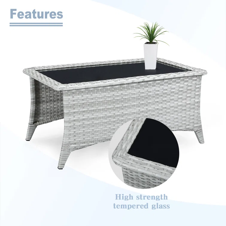 5 - Person Outdoor Seating Group with Cushions