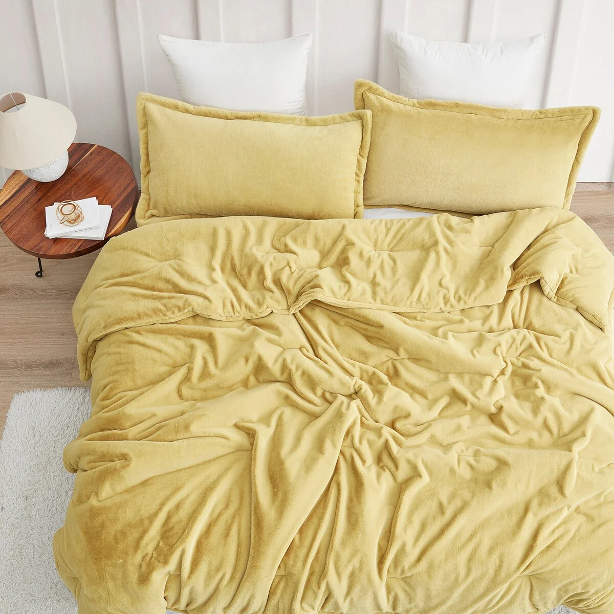 Softer than Soft? - Coma Inducer? Oversized Comforter Set - Sunlight Moss