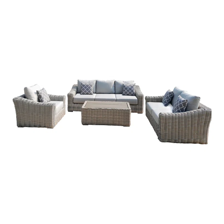 Sommer 6 - Person Outdoor Seating Group with Cushions