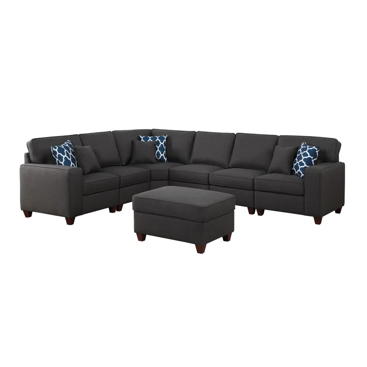 Lecanto 7 - Piece Upholstered Sectional