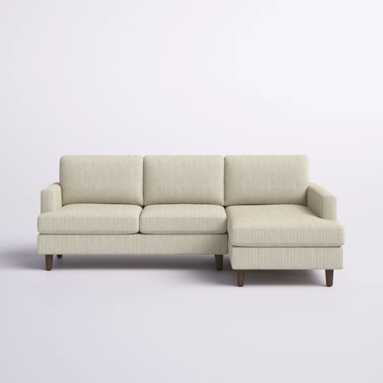 Aristotele 2 - Piece Corduroy Sectional