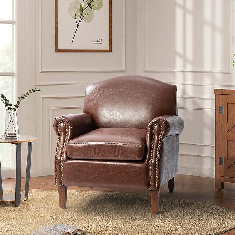 Gianfranco Vegan Leather Armchair