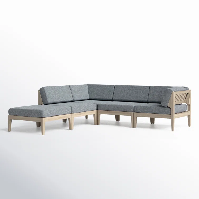 Jurgen 5 - Person Outdoor Seating Group with Cushions