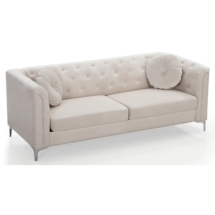 Locker 83'' Upholstered Sofa