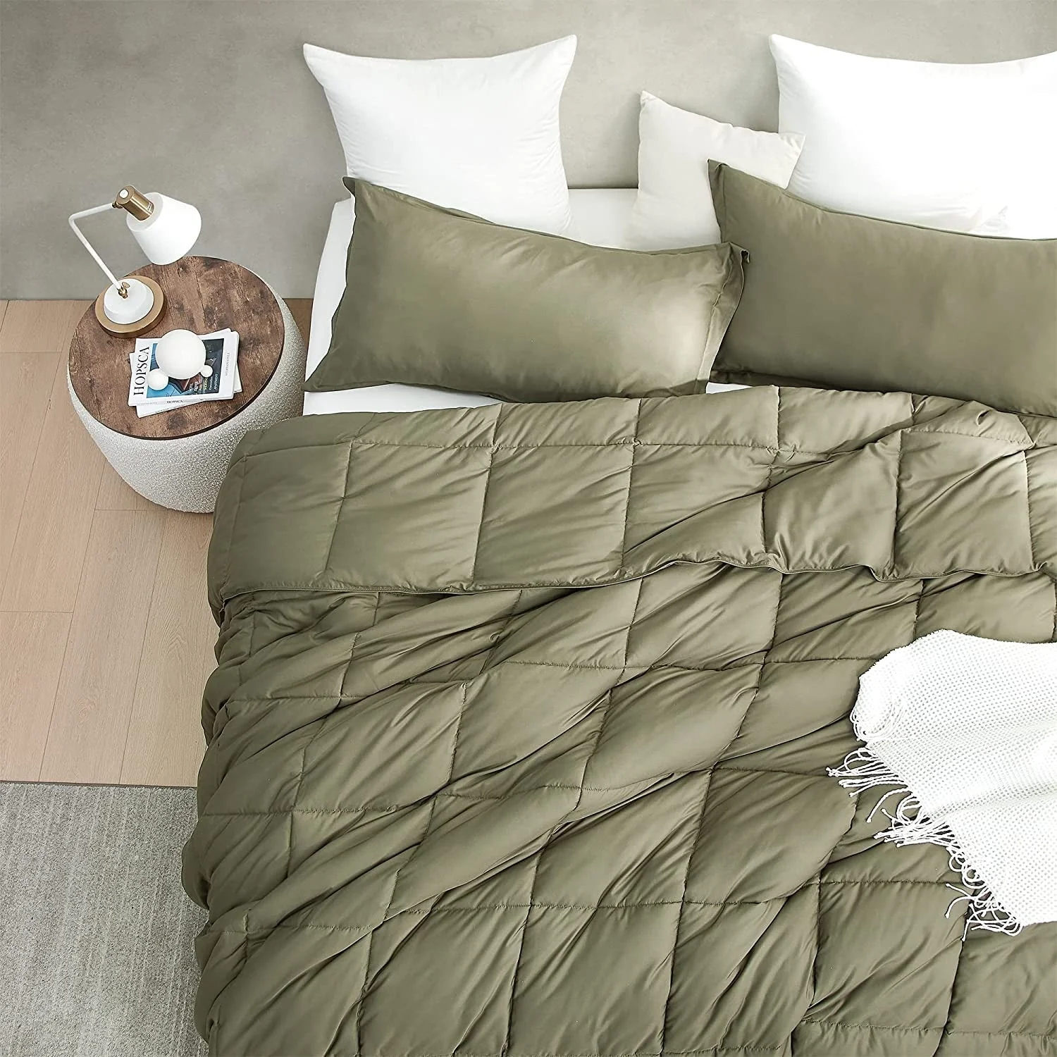 Snorze? Cloud Comforter Set - Coma Inducer? Ultra Cozy - Burnt Olive