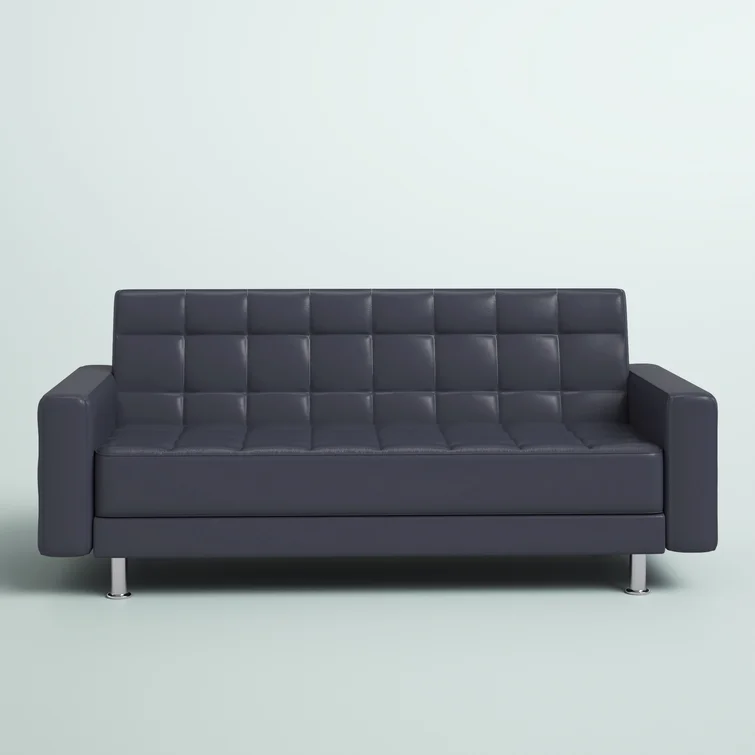 Rosina 74.8'' Faux Leather Loveseat