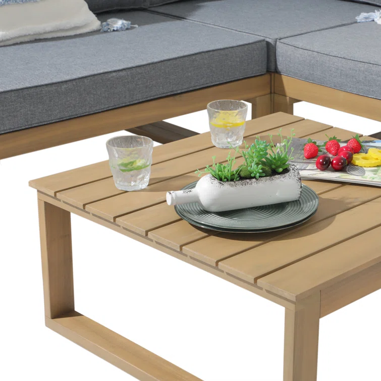 5 - Person Outdoor Seating Group with Cushions