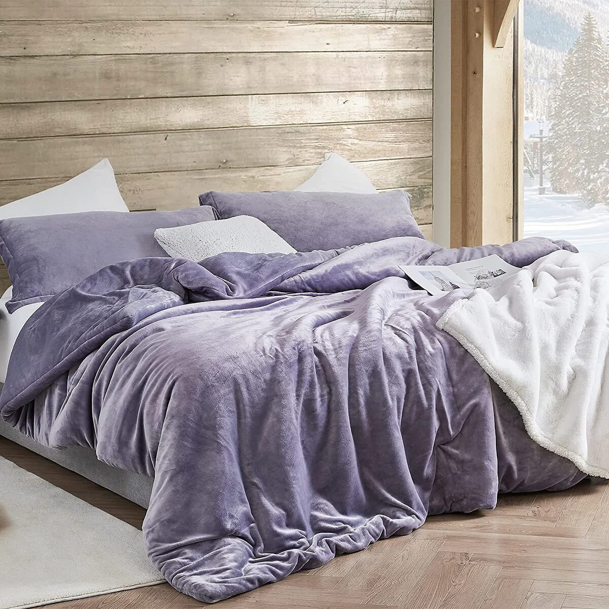 The Original Plush - Coma Inducer? Oversized Comforter Set - Lavender Dusk