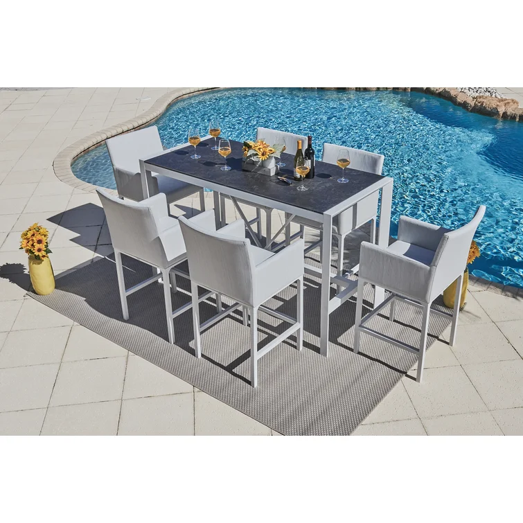 6 - Person Rectangular Outdoor Dining Set