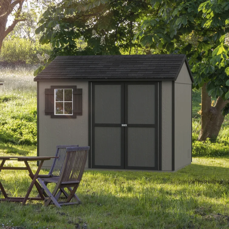 Avondale 10 ft. W X 8 ft. D Wood Storage Shed