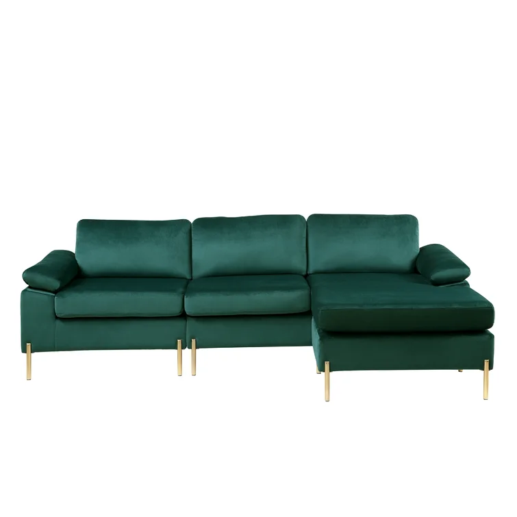 Lian 2 - Piece Velvet Sectional