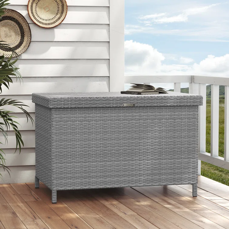 Grand Patio 49.5'' W 125 Gallons Water Resistant Deck Box