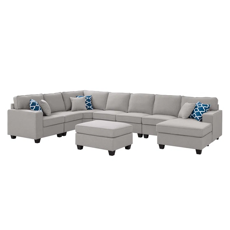 Marsala 8 - Piece Upholstered Sectional