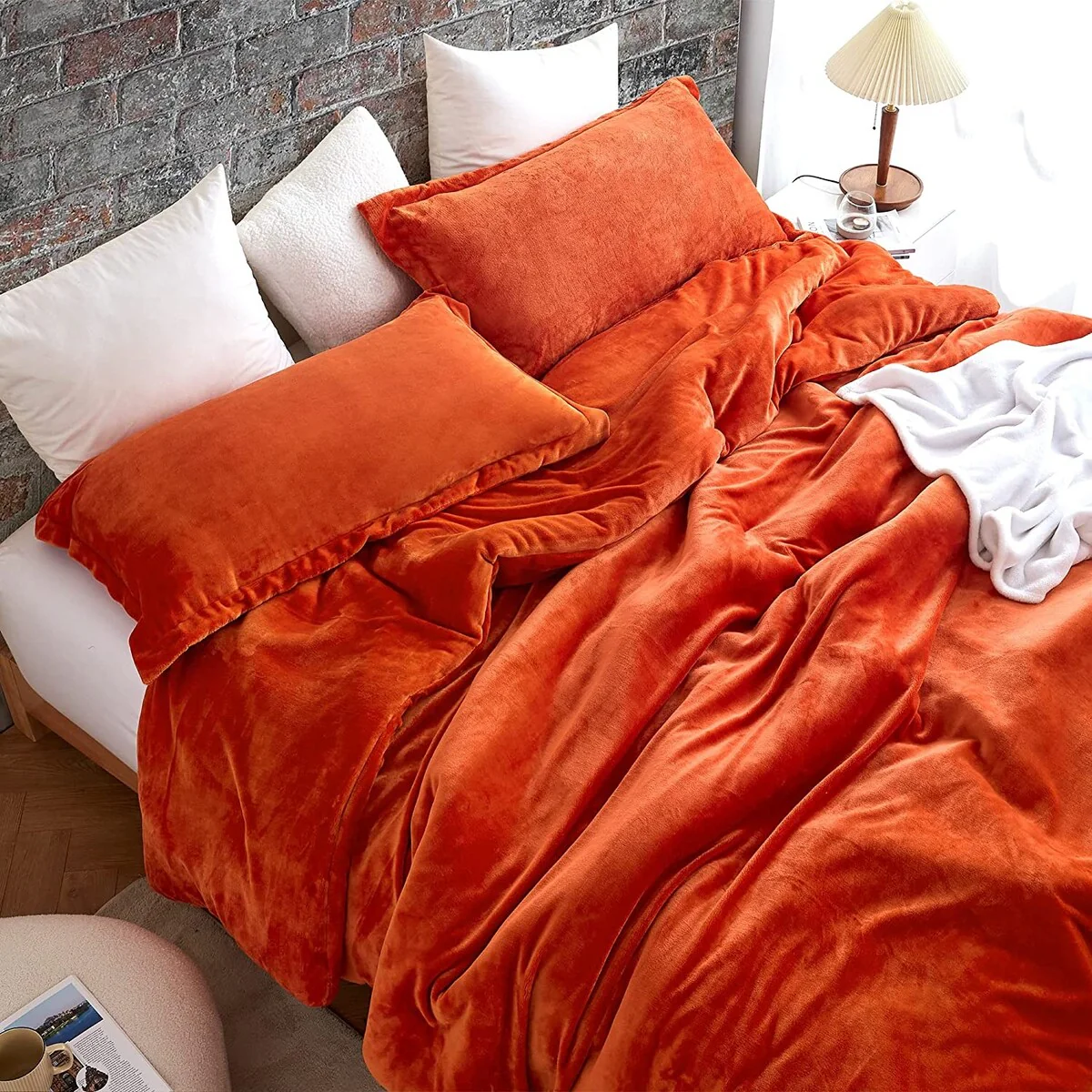 The Original Plush - Coma Inducer? Oversized Comforter Set - Harvest Rust