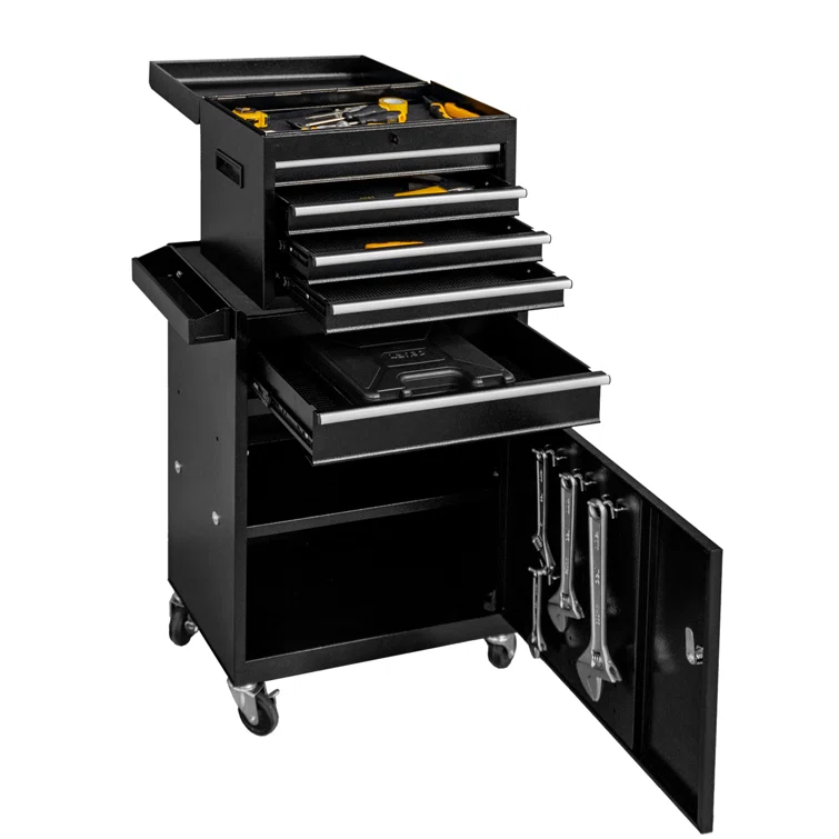 Boaman 5-Drawer Steel Combination Rolling Tool Chest Set