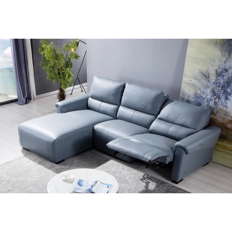 Minnich 2 - Piece Upholstered Power Reclining Sectional