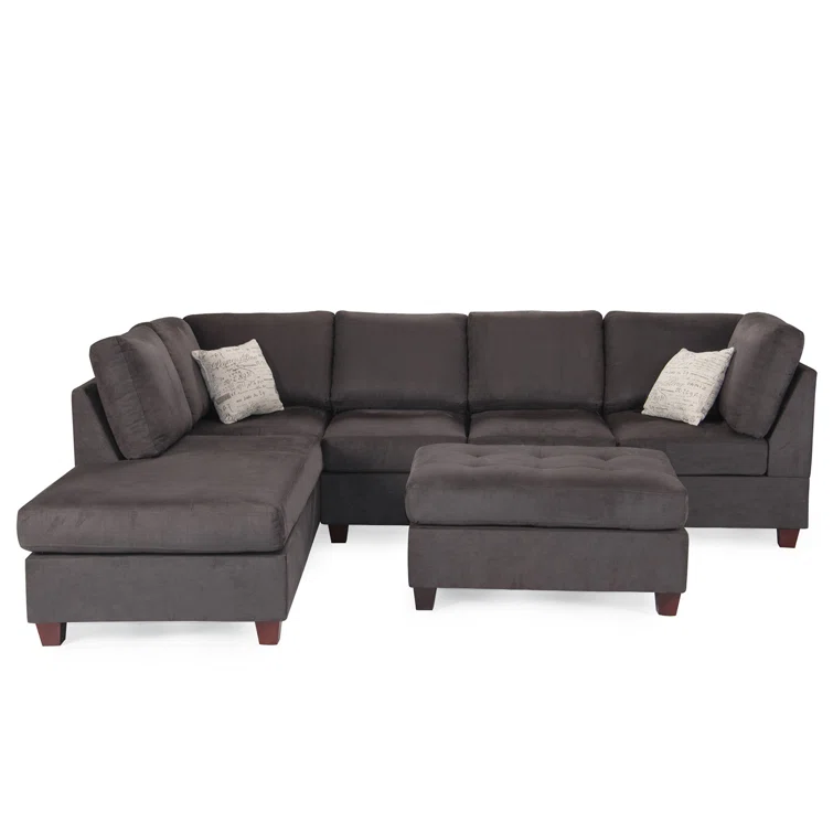 3 - Piece Upholstered Sectional