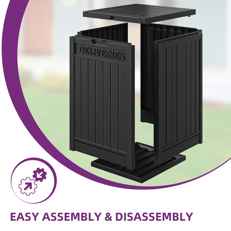 Balconera 51-Gallon Mailbox Storage Deck Box