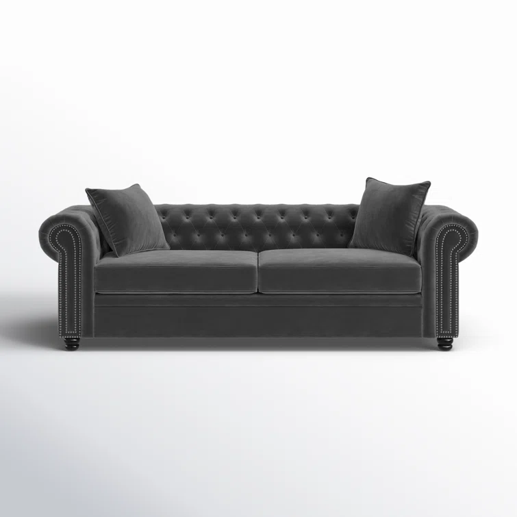 Odum 95'' Velvet Sofa