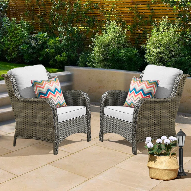 Amanda 5 - Person Outdoor Seating Group with Cushions