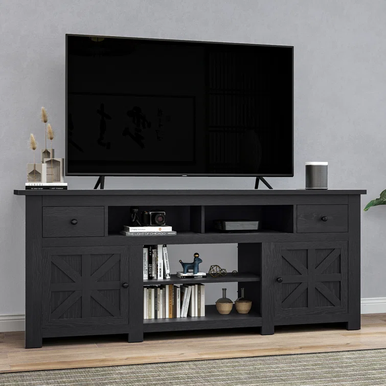 Farmhouse TV Stand for TVs up to 80