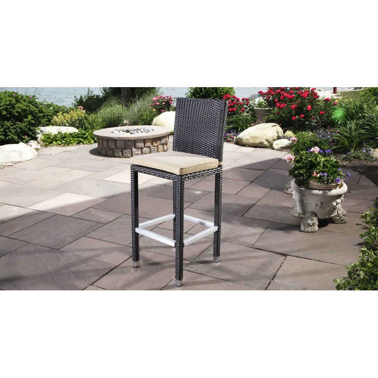 Ibiza 4 - Person Square Outdoor Dining Set with Cushions