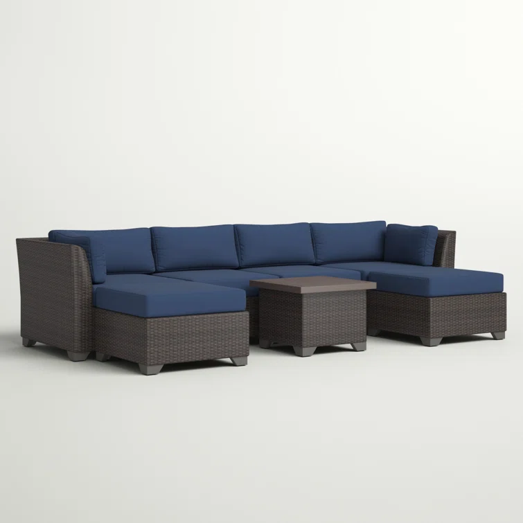 Anastase 6 - Person Outdoor Seating Group with Cushions