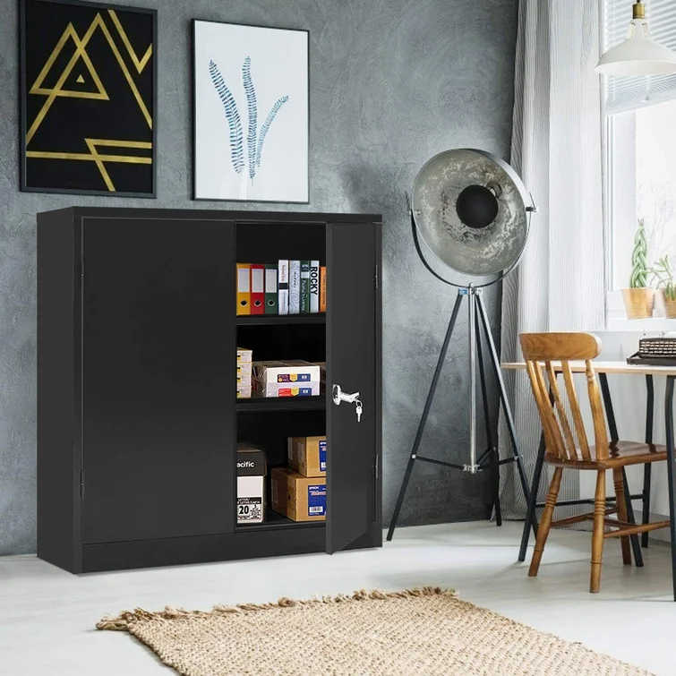 Menoher Steel Single Storage Cabinet ( 42'' H x 36'' W x 18'' D)