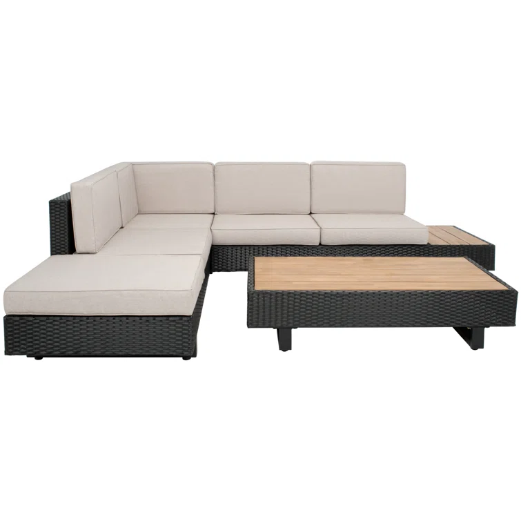 Reberta 5 - Person Outdoor Seating Group with Cushions