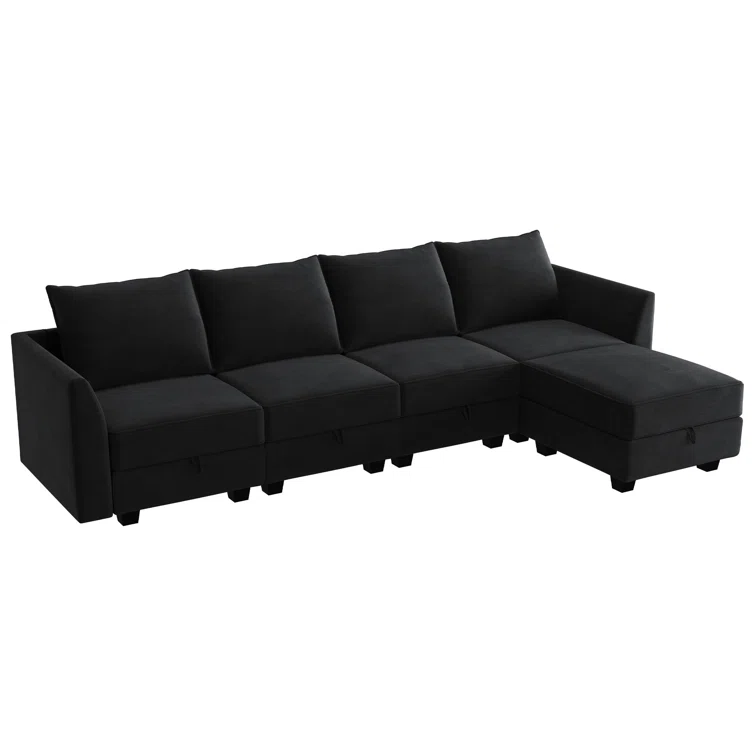 Sabira L Shaped Modular Sectional Couch