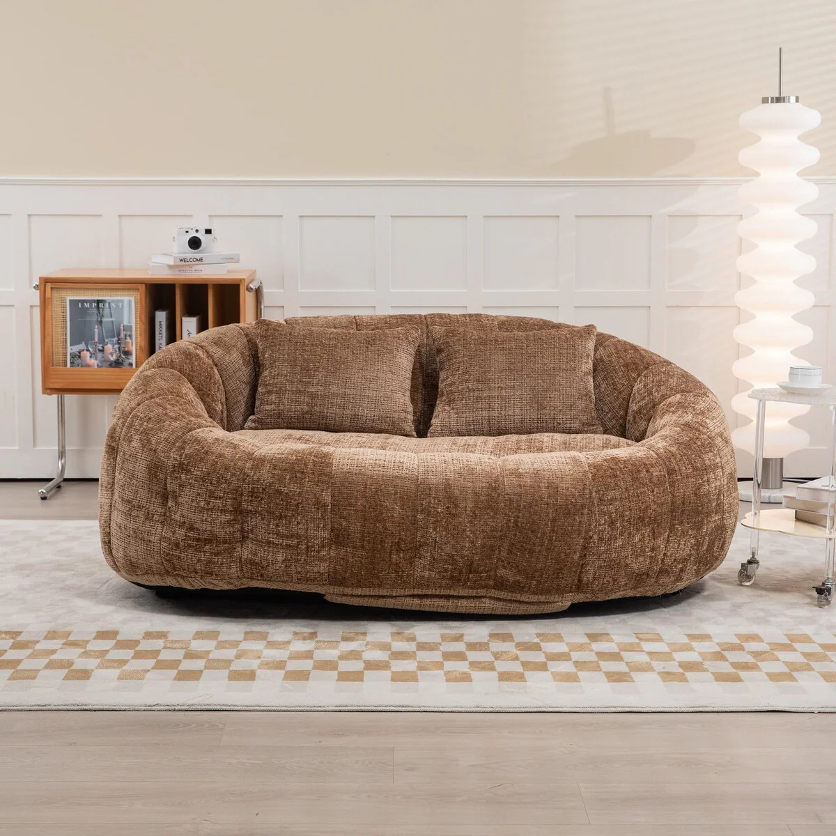 59.06'' Lazy Sofa Durable Comfort Lounger High Back