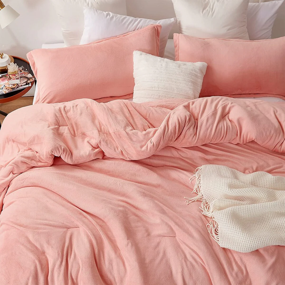 Git Cozy - Coma Inducer? Oversized Comforter Set - Charlotte Peach