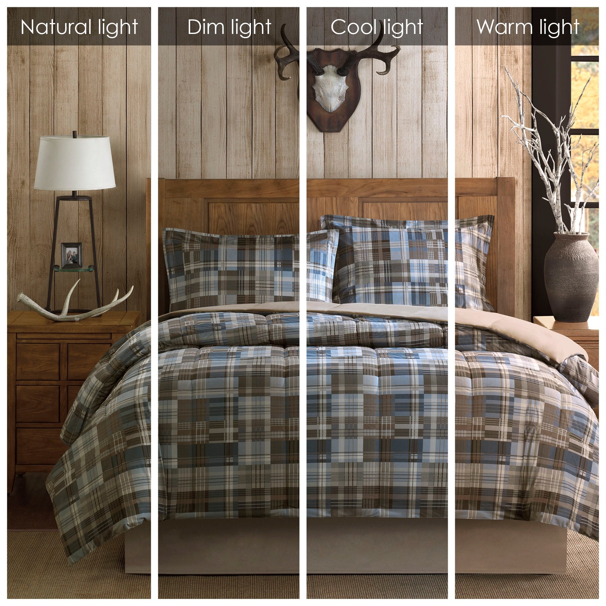 Woolrich White River Multi Down Alternative Comforter Set