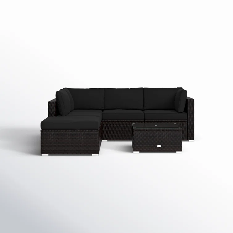 Planada 5 - Person Outdoor Seating Group with Cushions