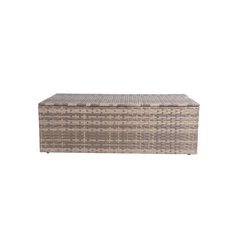Eternal 49'' W 80 Gallons Wicker Deck Box