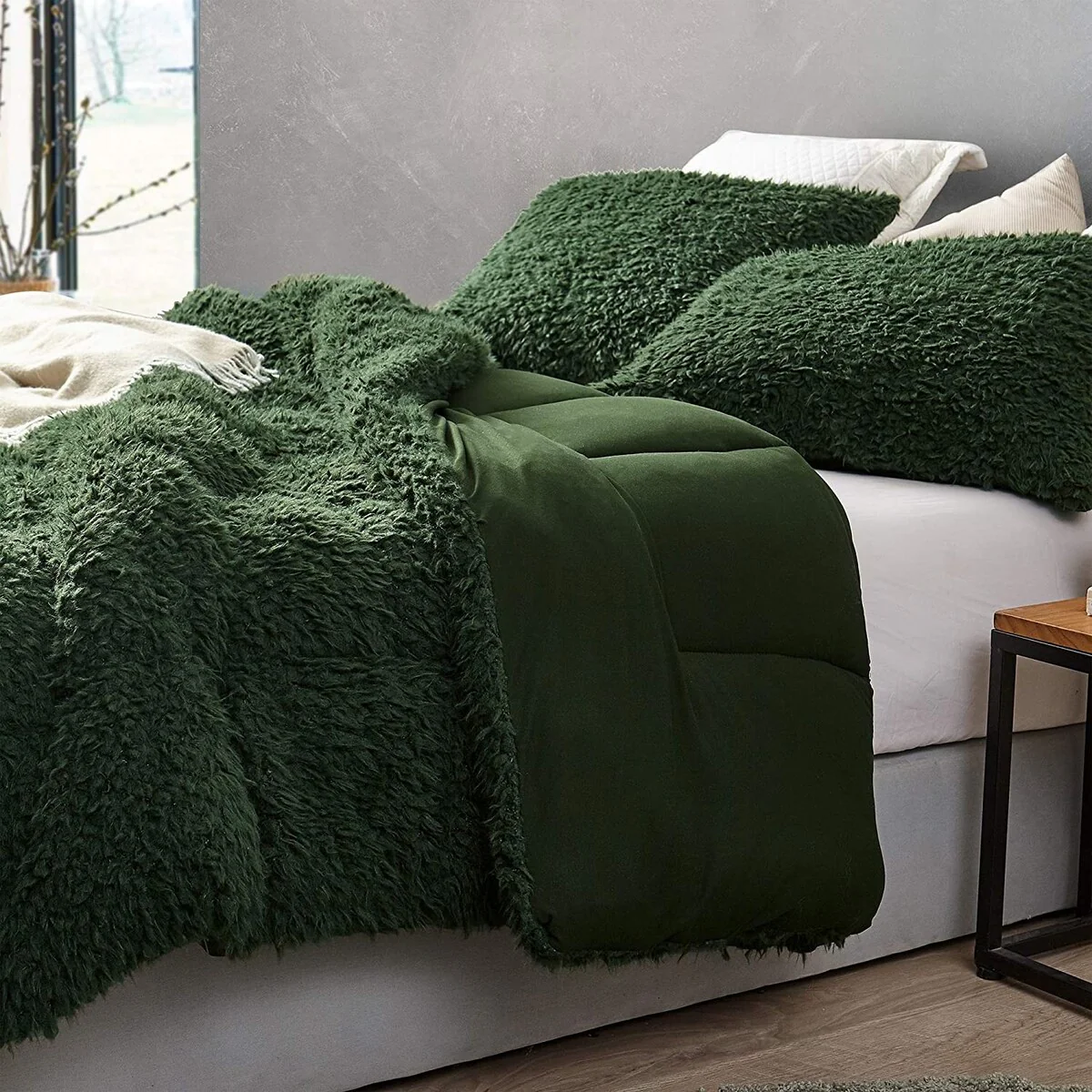 Grown Man Stuff - Coma Inducer? Oversized Comforter - Kombu Green