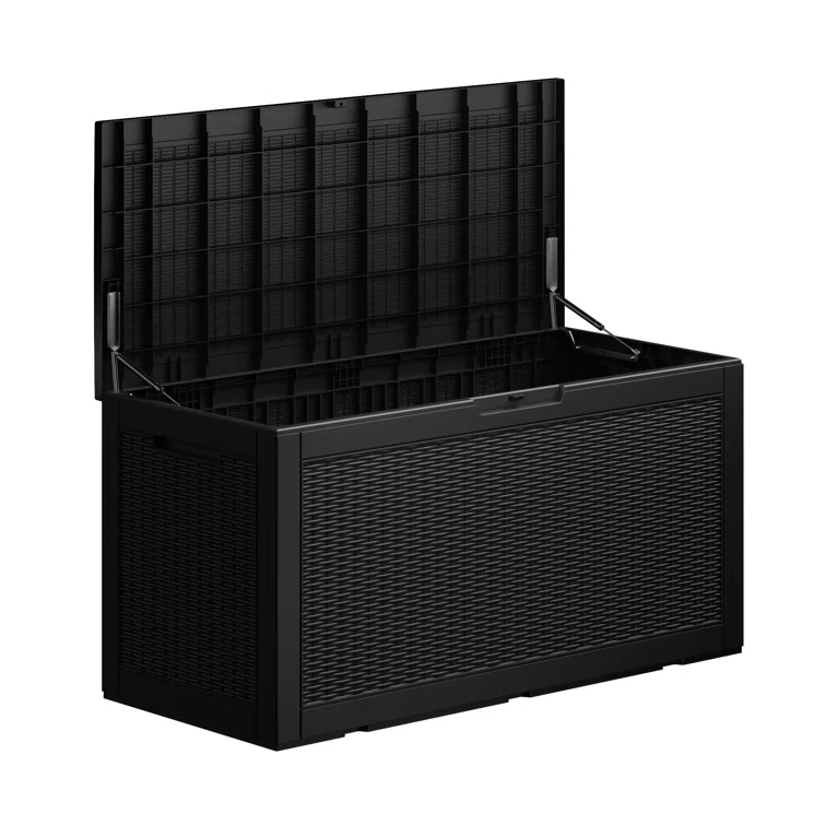 Arts Box Trading 21.46'' W 100 Gallons Water Resistant Resin Deck Box