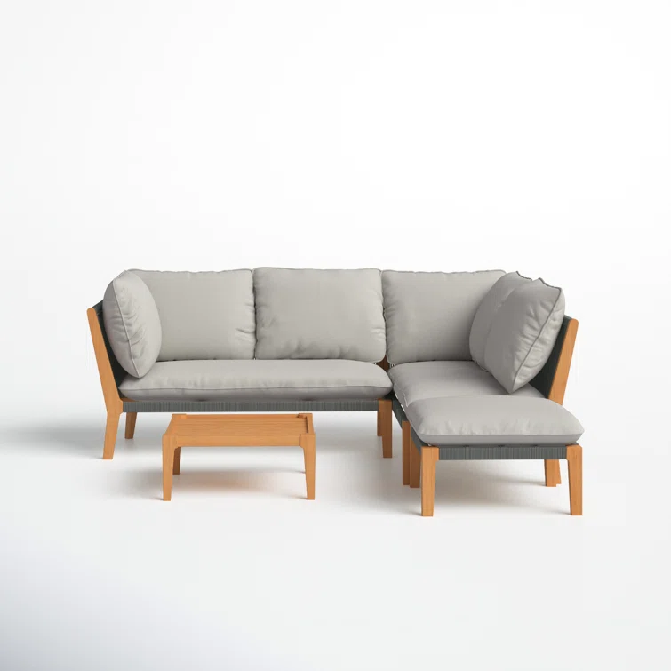 Habitat 5 - Person Outdoor Seating Group with Cushions