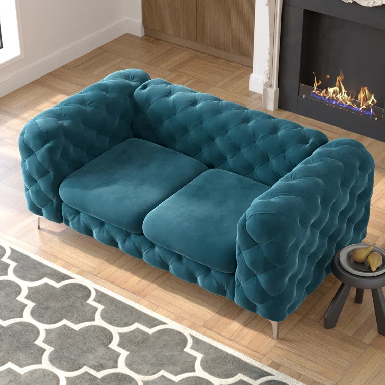 Zermeno Velvet Sofa