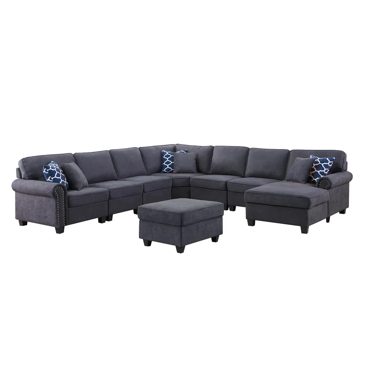Ketterer 8 - Piece Upholstered Sectional