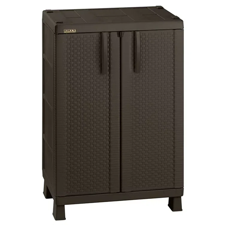 Warburton Resin Single Storage Cabinet ( 39.8'' H x 25.6'' W x 17.72'' D)