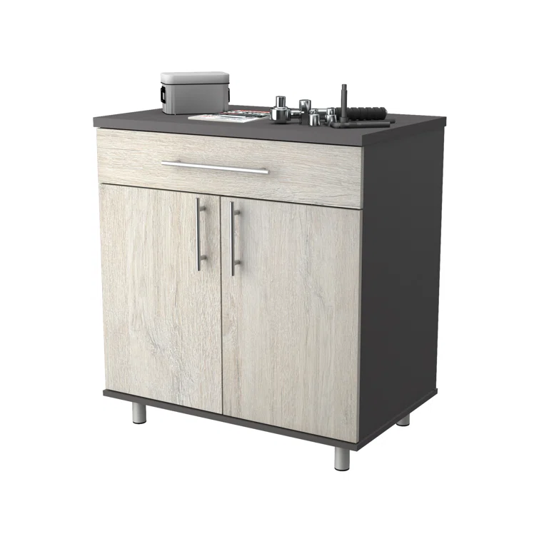 Jezelle Single Storage Cabinet ( 34.65'' H x 31.5'' W x 19.69'' D)