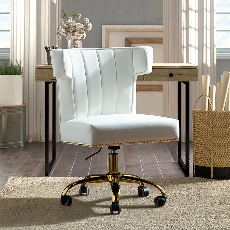 Nadine Velvet Office Chair