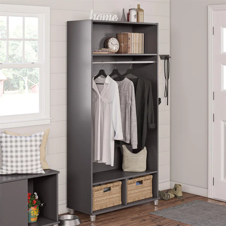 Sabria 36" Wide Mudroom Storage Cabinet