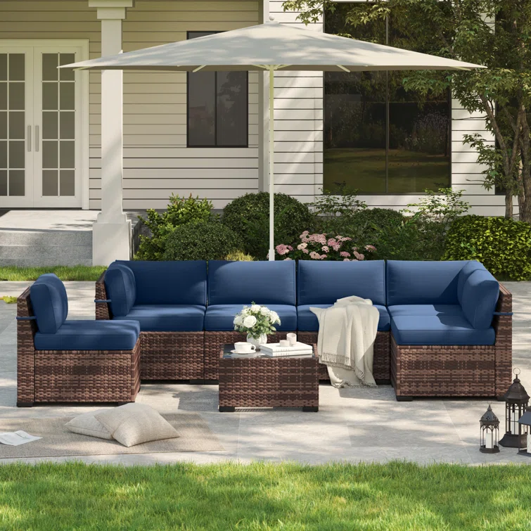 Yentin Outdoor Seating Group with Cushions