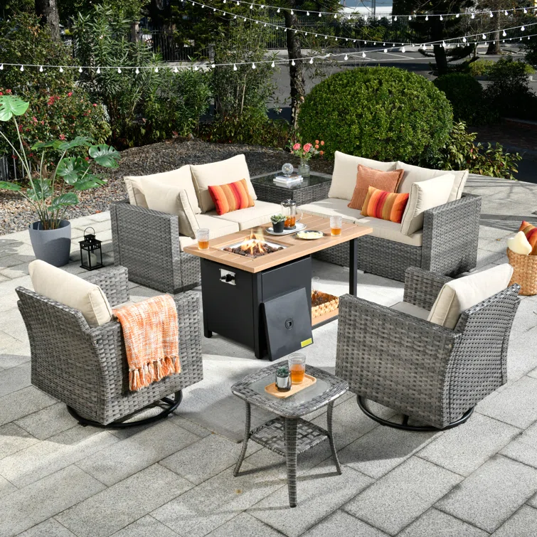Hop Outdoor Seating Group with Cushions