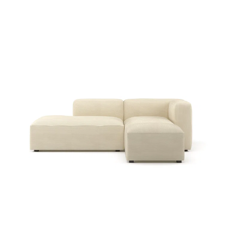 Winnie 3 - Piece Corduroy Sectional